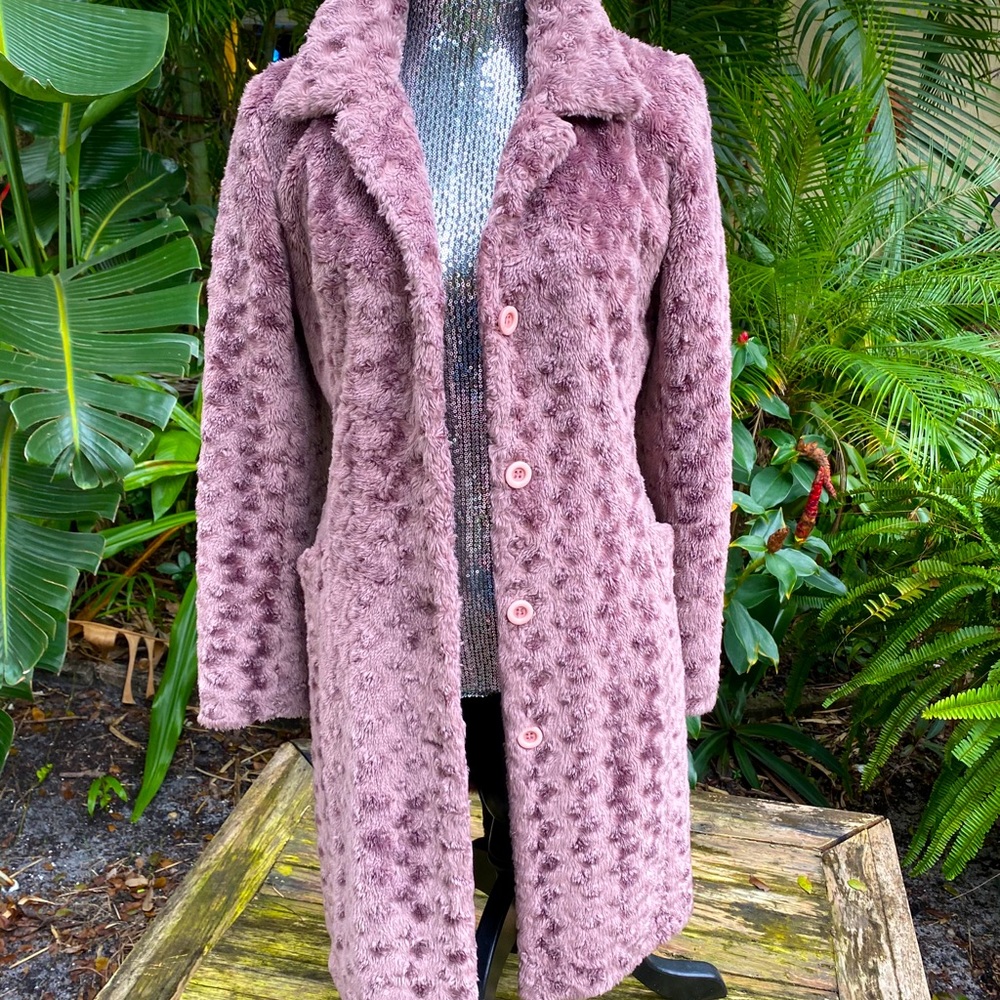 NEW Faux Curly Lamb COAT By Very Very Boutique Company